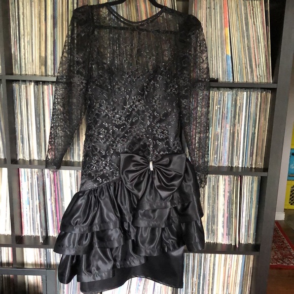 Vintage 80s Formal Dress